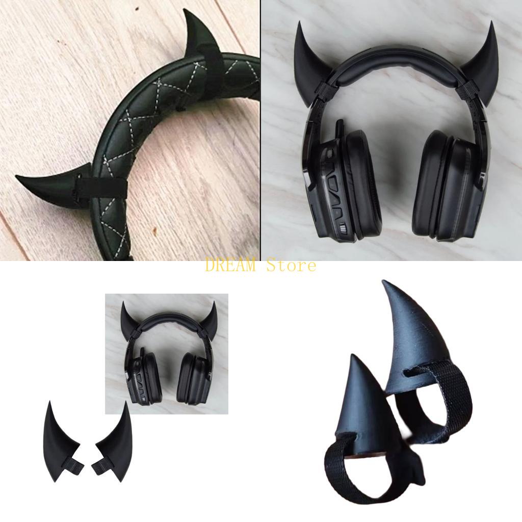 Gaming Accessories Best - Plastic Devil Horn Headphone Accessories For