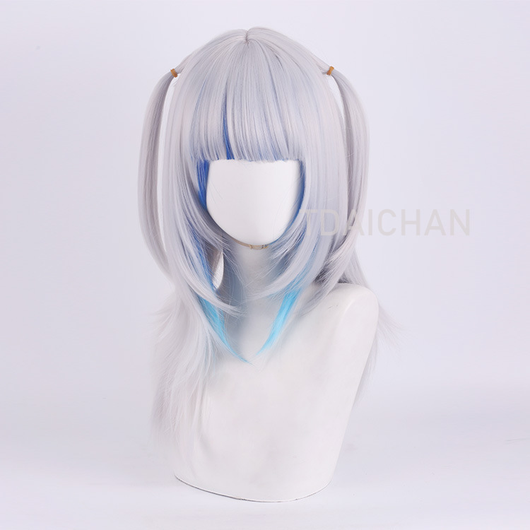 2025 Gawr Gura Cosplay Wig Whi - огляд і ціна Virtual Gaming Accessories