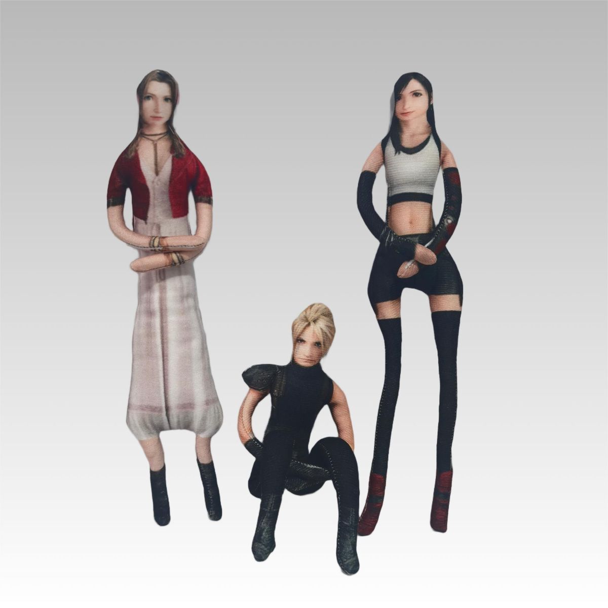 Anime Cloud Strife Tifa Lockha - огляд і ціна Gaming Accessories Toys