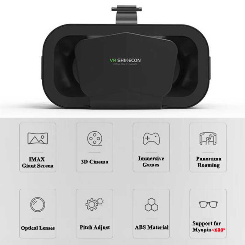 Shinecon Viar 3D VR Glasses Vi - огляд і ціна Virtual Gaming Accessories