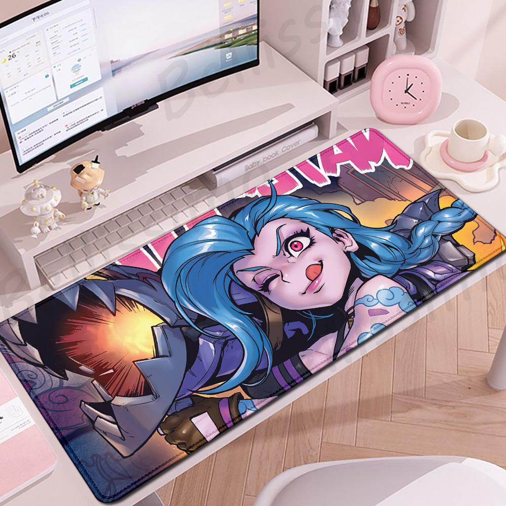 LOL Arcane Mouse Pad Jinx Mats - огляд і ціна Jinx Gaming Accessories