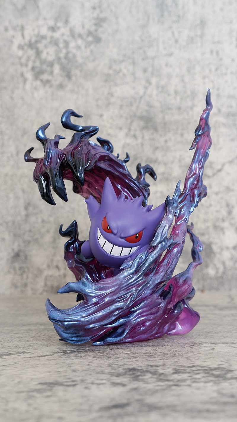 19cm Anime Pokemon Gengar Batt - огляд і ціна Gaming Accessories Toys