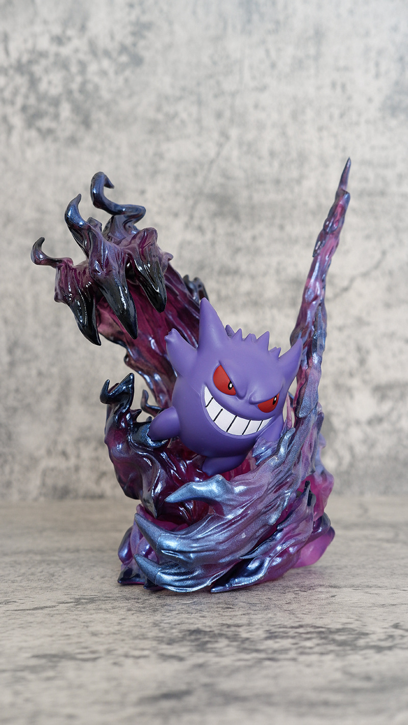 19cm Anime Pokemon Gengar Batt - огляд і ціна Gaming Accessories Toys