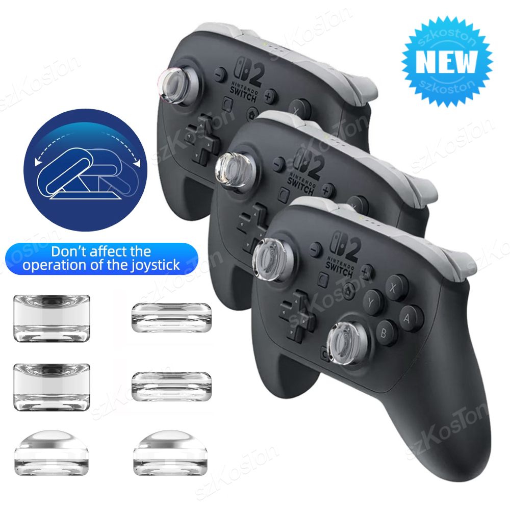 Clear Thumb Grips Caps for Swi - огляд і ціна Gaming Accessories Nintendo