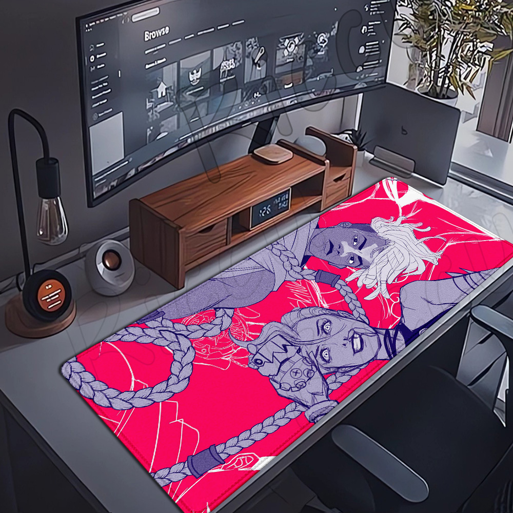 Hot Anime LOL Arcane Mousepad  - огляд і ціна Jinx Gaming Accessories