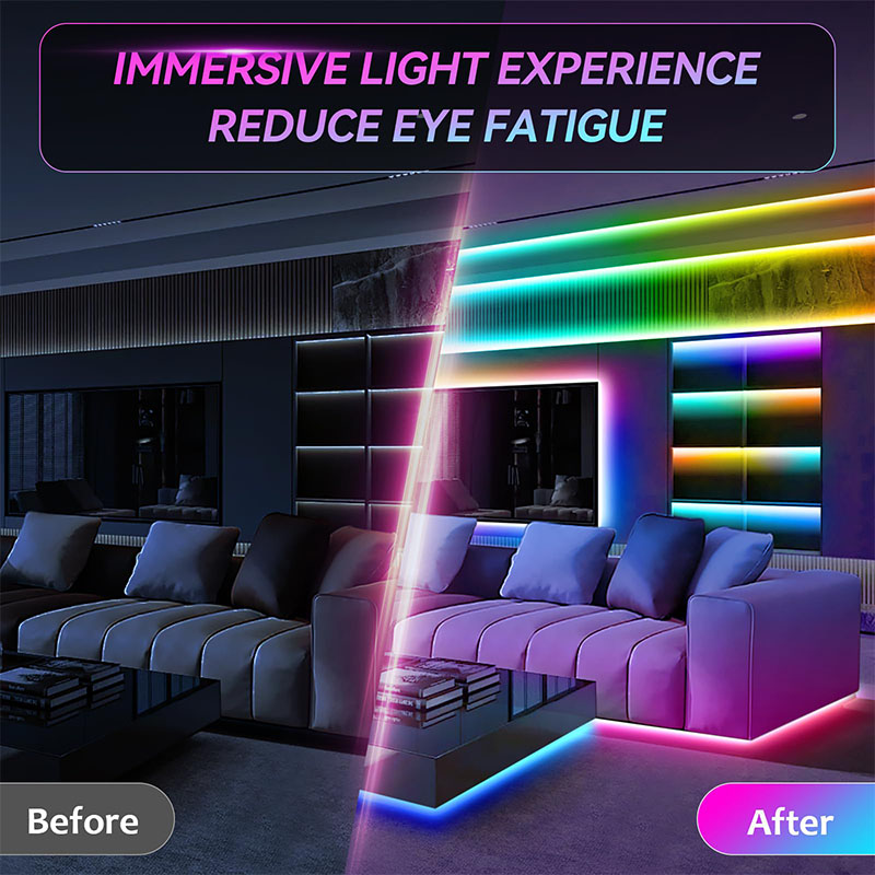 USB RGB LED Strip SMD3535 With - огляд і ціна Gaming Accessories Bedroom