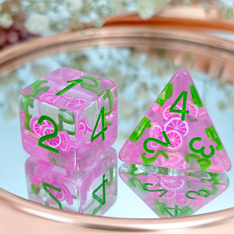 7Pcs/Set Dices Board Games Acc - огляд і ціна Gaming Accessories Toys