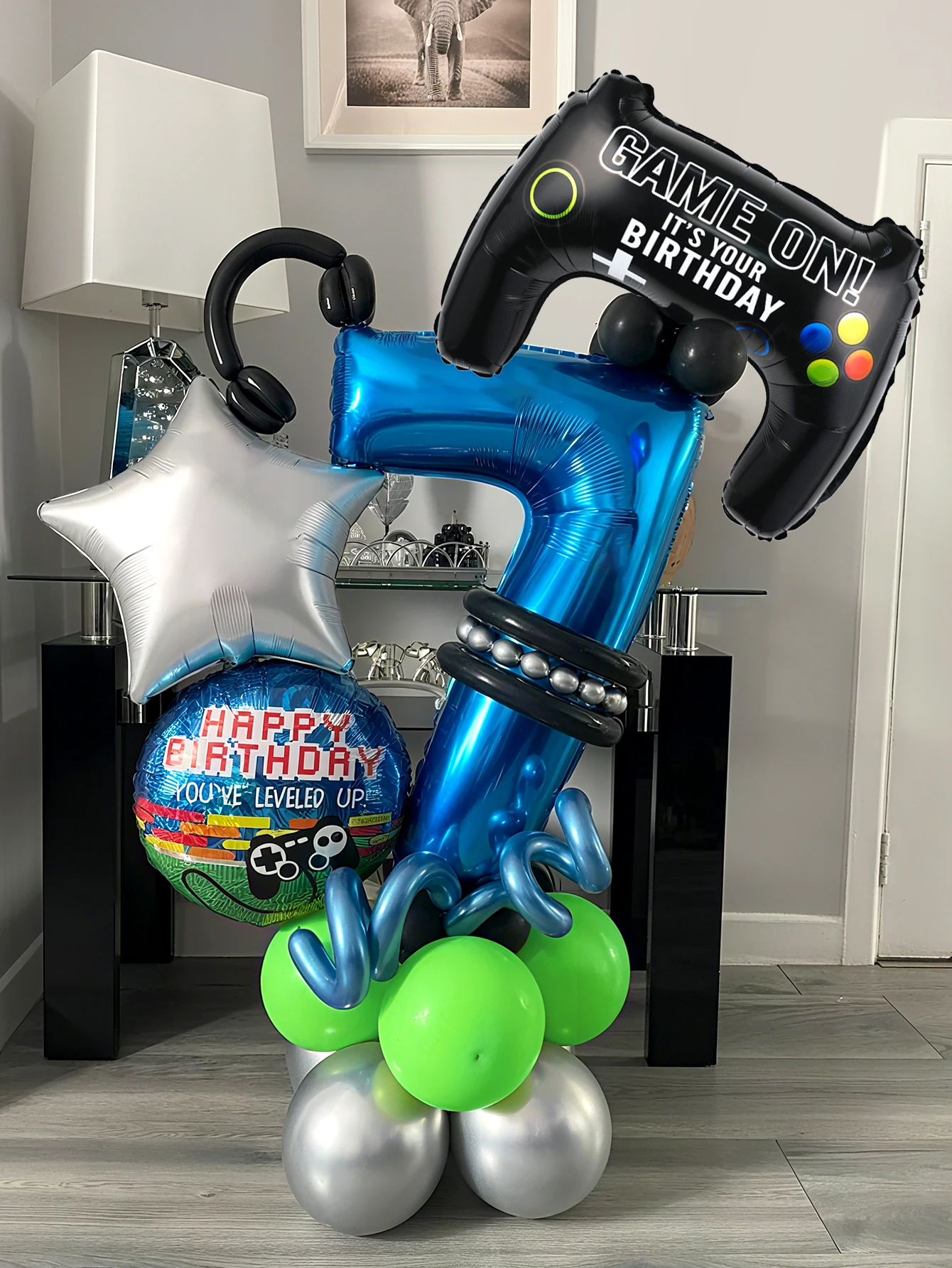 32PCS Game Theme Birthday Numb - огляд і ціна Gaming Accessories Decor