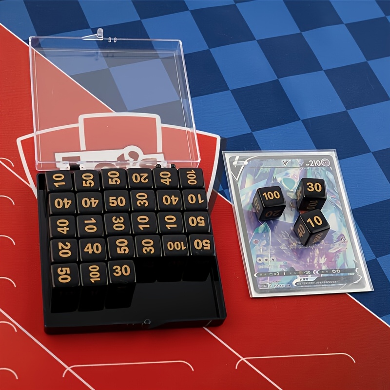 10pcs PTCG Counters Token Dice - огляд і ціна Gaming Accessories Must Have