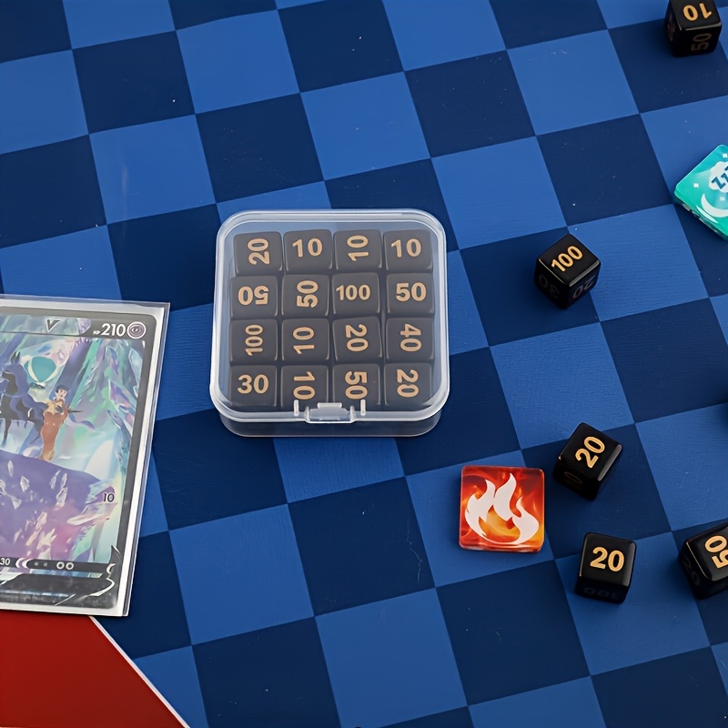10pcs PTCG Counters Token Dice - огляд і ціна Gaming Accessories Must Have